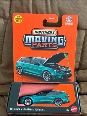 Matchbox Match 2025 BMW M5 Touring Die-Cast Car in Teal